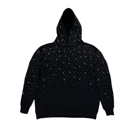 Norava Midnight Rhinestone Hoodie