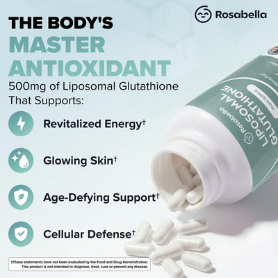 NORAVA LABS Glutathion Liposomal 500 mg – 60 Gélules
