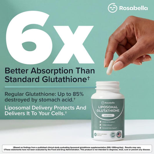 NORAVA LABS Glutathion Liposomal 500 mg – 60 Gélules
